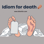 Idioms for death