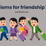 Idioms for friendship
