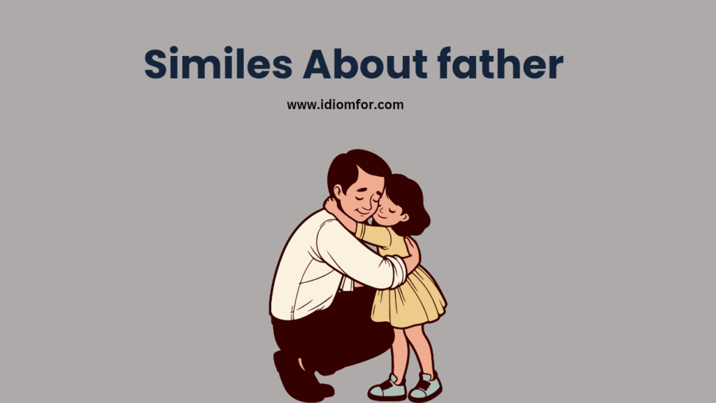 Similes for father