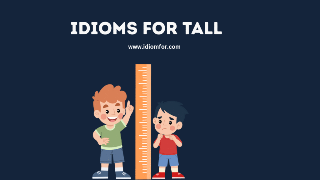 Idioms for Tall